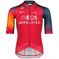 INEOS GRENADIERS 2023 EPIC RACE Radtrikot kurzarm(langer RV)-Radsport-Profi-Team INEOS GRENADIERS 2023 EPIC RACE Radtrikot kurzarm(langer RV)-Radsport-Profi-Team
