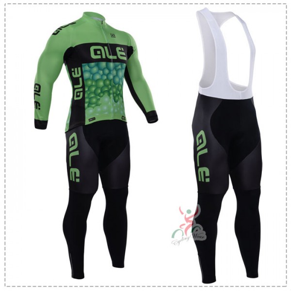 2015 ALE giordana Fahrradbekleidung Radtrikot Satz Langarm und Lange Trägerhose