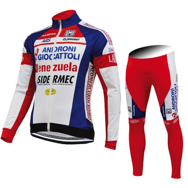 2015 ANDRONI GIOCATTOLI Fahrradbekleidung Radtrikot Satz Langarm und Lange Fahrradhose