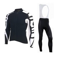 2015 Assos Fahrradbekleidung Radtrikot Satz Langarm und Lange Trägerhose