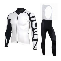 2015 Assos Fahrradbekleidung Radtrikot Satz Langarm und Lange Trägerhose