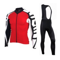 2015 Assos Fahrradbekleidung Radtrikot Satz Langarm und Lange Trägerhose