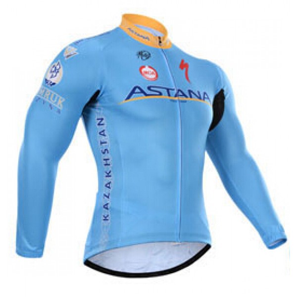 2015 Astana Fahrradtrikot Langarm