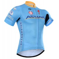 2015 Astana Radtrikot Kurzarm