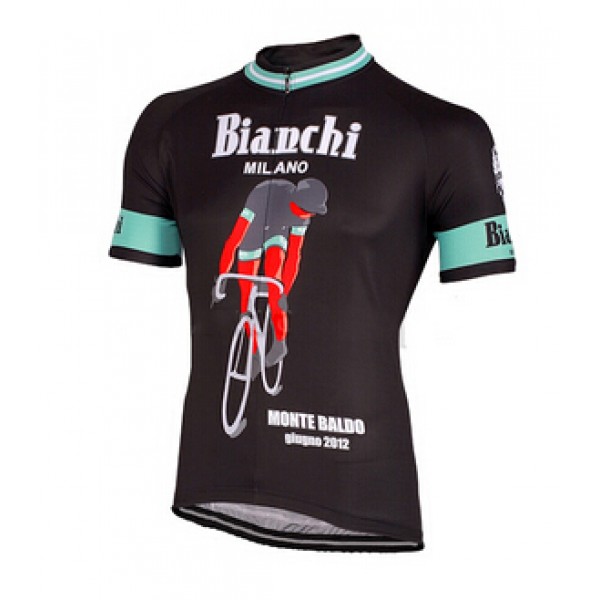 2015 Bianchi Milano Radtrikot Kurzarm