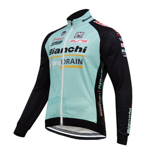 2015 BIANCHI IDRO DRAIN Fahrradtrikot Langarm