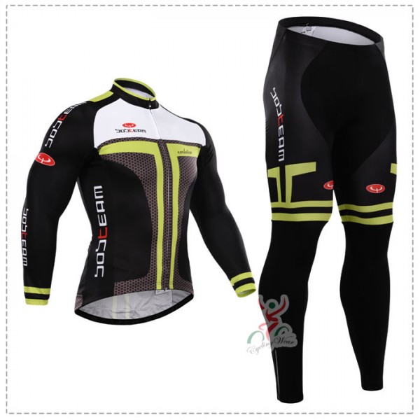 2015 Bobteam Fahrradbekleidung Radtrikot Satz Langarm und Lange Fahrradhose