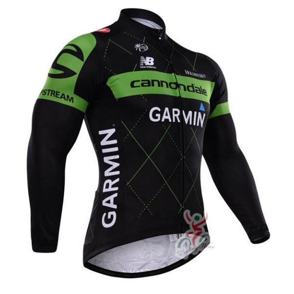 2015 Cannondale Garmin Fahrradtrikot Langarm