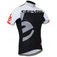 2015 Cervelo Radtrikot Kurzarm grau schwarz