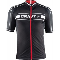 Craft Bike Grand Tour Schwarz-Rot 2015 Radtrikot Kurzarm