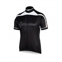 2015 Cube Radtrikot Kurzarm schwarz Weiß