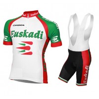 2015 Orbea Euskadi Fahrradbekleidung Satz Fahrradtrikot Kurzarm Trikot und Kurz Trägerhose