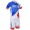 2015 FDJ Radbekleidung Radtrikot Kurzarm und Fahrradhosen Kurz
