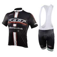 2015 Felt Fahrradbekleidung Satz Fahrradtrikot Kurzarm Trikot und Kurz Trägerhose