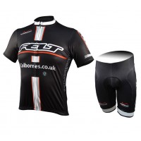 2015 Felt Radbekleidung Radtrikot Kurzarm und Fahrradhosen Kurz