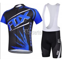 2015 Fox Fahrradbekleidung Satz Fahrradtrikot Kurzarm Trikot und Kurz Trägerhose