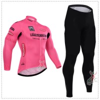 2015 Giro d'Italia Fahrradbekleidung Radtrikot Satz Langarm und Lange Fahrradhose