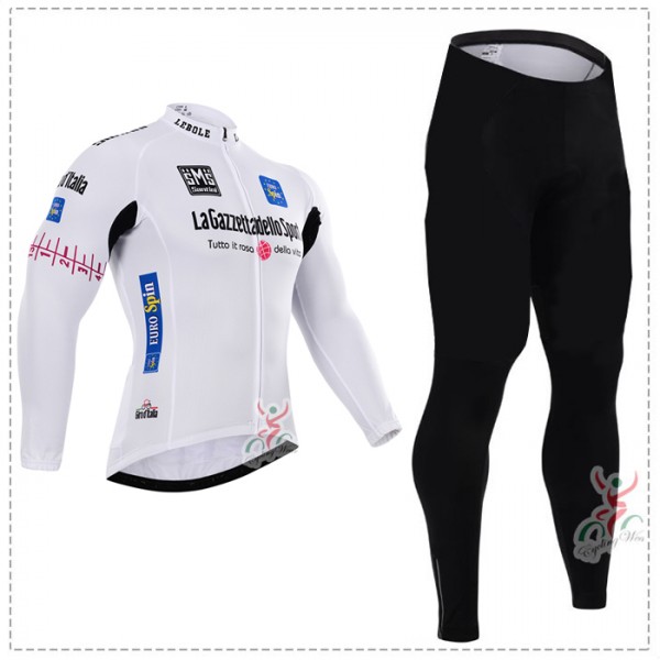 2015 Giro d'Italia Fahrradbekleidung Radtrikot Satz Langarm und Lange Fahrradhose