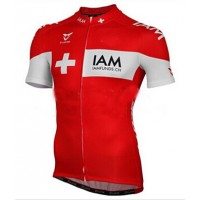 2015 IAM Radtrikot Kurzarm Rote