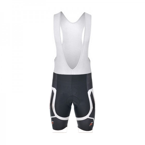 2015 KTM Proteam Schwarz Weiß Kurz Trägerhose