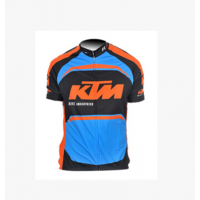 KTM 2015 Proteam Blau Schwarz Radtrikot Kurzarm