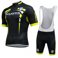 2015 Kuota Fahrradbekleidung Satz Fahrradtrikot Kurzarm Trikot und Kurz Trägerhose