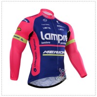 2015 Lampre Fahrradtrikot Langarm