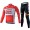 2015 Lotto Soudal Fahrradbekleidung Radtrikot Satz Langarm und Lange Fahrradhose
