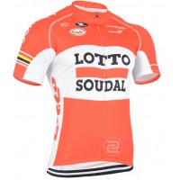 2015 Lotto Soudal Radtrikot Kurzarm