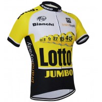 2015 Lotto Jumbo Radtrikot Kurzarm