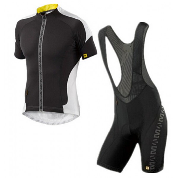 2015 Mavic 6 Fahrradbekleidung Satz Fahrradtrikot Kurzarm Trikot und Kurz Trägerhose