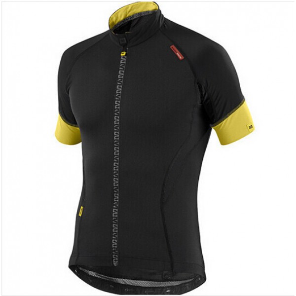 2015 MAVIC Radtrikot Kurzarm schwarz gelb