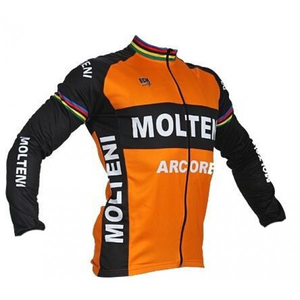 2015 MOLTENI RETRO Long Fahrradtrikot Langarm