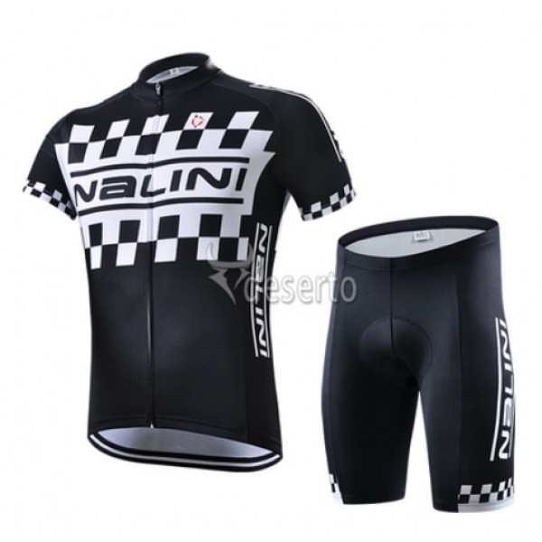 2015 Nalini Racing-Drapeau Schwarz Radbekleidung Radtrikot Kurzarm und Fahrradhosen Kurz 2015 Nalini Racing-Drapeau Schwarz Radbekleidung Radtrikot Kurzarm und Fahrradhosen Kurz