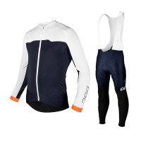 2015 POC LONG Fahrradbekleidung Radtrikot Satz Langarm und Lange Trägerhose
