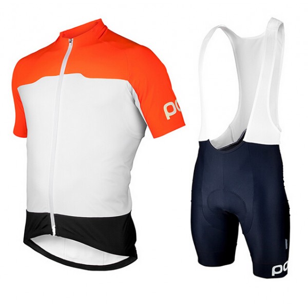 POC 2015 Fahrradbekleidung Satz Fahrradtrikot Kurzarm Trikot und Kurz Trägerhose P004