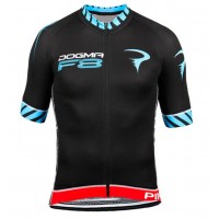 2015 Pinarello F8 Blau Radtrikot Kurzarm