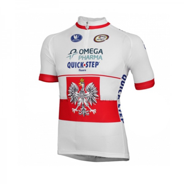2015 Omega Pharma Quick Step Radtrikot Kurzarm