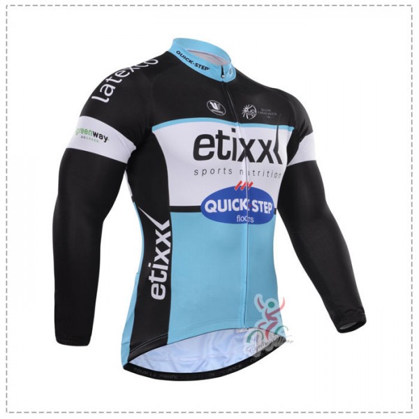 2015 ETIXX-QUICK STEP Fahrradtrikot Langarm