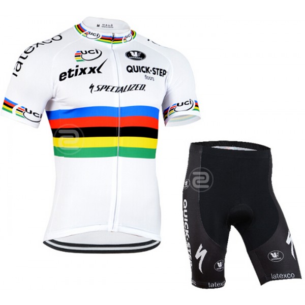 2015 Specialized Quick Step Radbekleidung Radtrikot Kurzarm und Fahrradhosen Kurz
