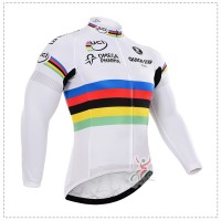 2015 Quick Step Fahrradtrikot Langarm