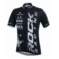 2015 Rock Racing Schwarz Radtrikot Kurzarm