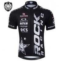 2015 Rock Racing Radtrikot Kurzarm schwarz