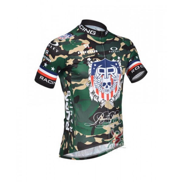 2015 Rock Racing Radtrikot Kurzarm Camouflage 2015 Rock Racing Radtrikot Kurzarm Camouflage