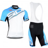 2015 SIDI Fahrradbekleidung Satz Fahrradtrikot Kurzarm Trikot und Kurz Trägerhose blau