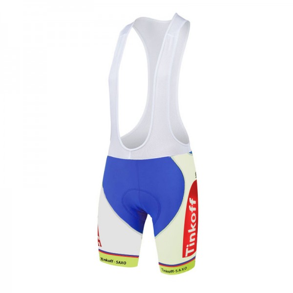 2015 Saxo bank Tionkff Kurz Trägerhose Blau