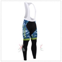 2015 Tinkoff Saxo Bank Camouflage Blau Lang Trägerhose Grün