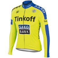 2015 Saxo Bank Tinkoff Fahrradtrikot Langarm