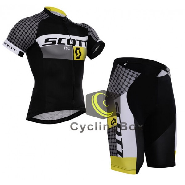2015 Scott Radbekleidung Radtrikot Kurzarm und Fahrradhosen Kurz