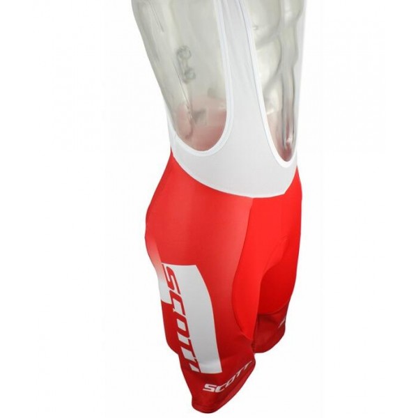 2015 Odlo Scott Swiss Rote Kurz Trägerhose